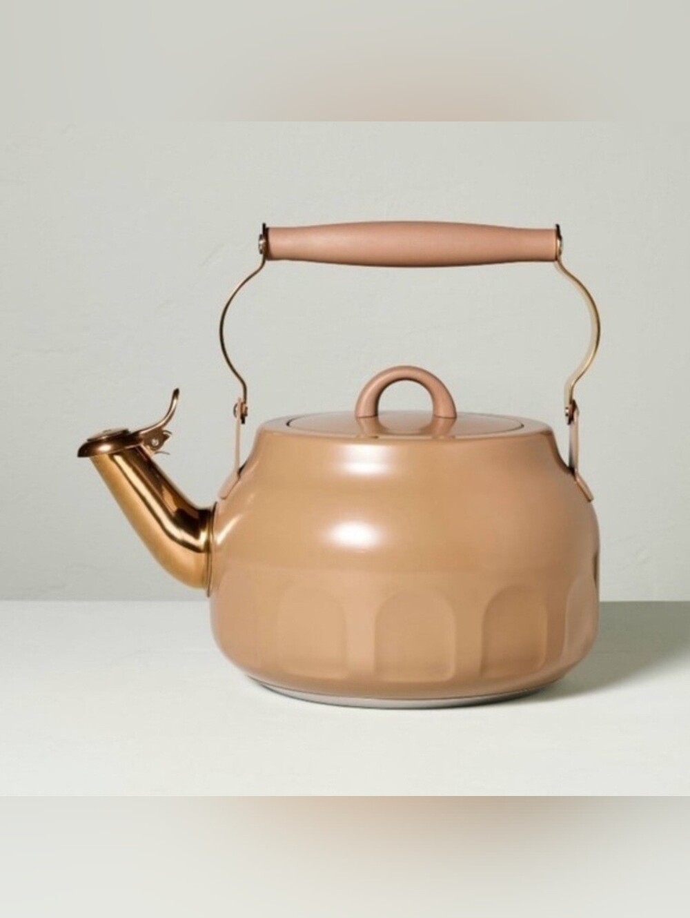 Hearth & Hand With Magnolia 2-Quart Stainless Steel Arch Cutout Teapot